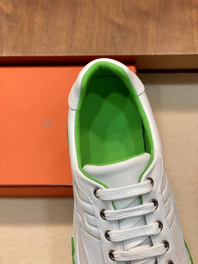 에르메스 트레일 스니커즈 - 화이트 그린