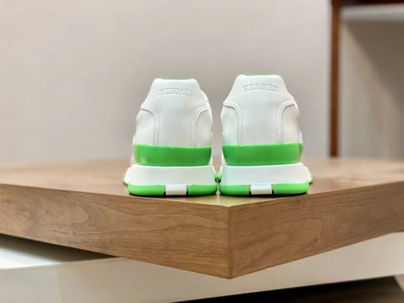 에르메스 트레일 스니커즈 - 화이트 그린