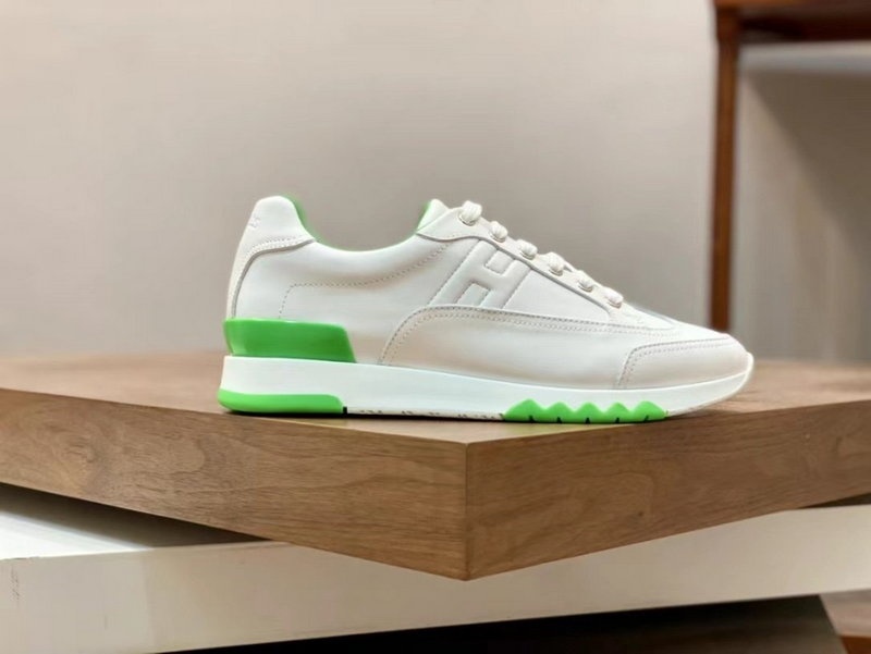 에르메스 트레일 스니커즈 - 화이트 그린