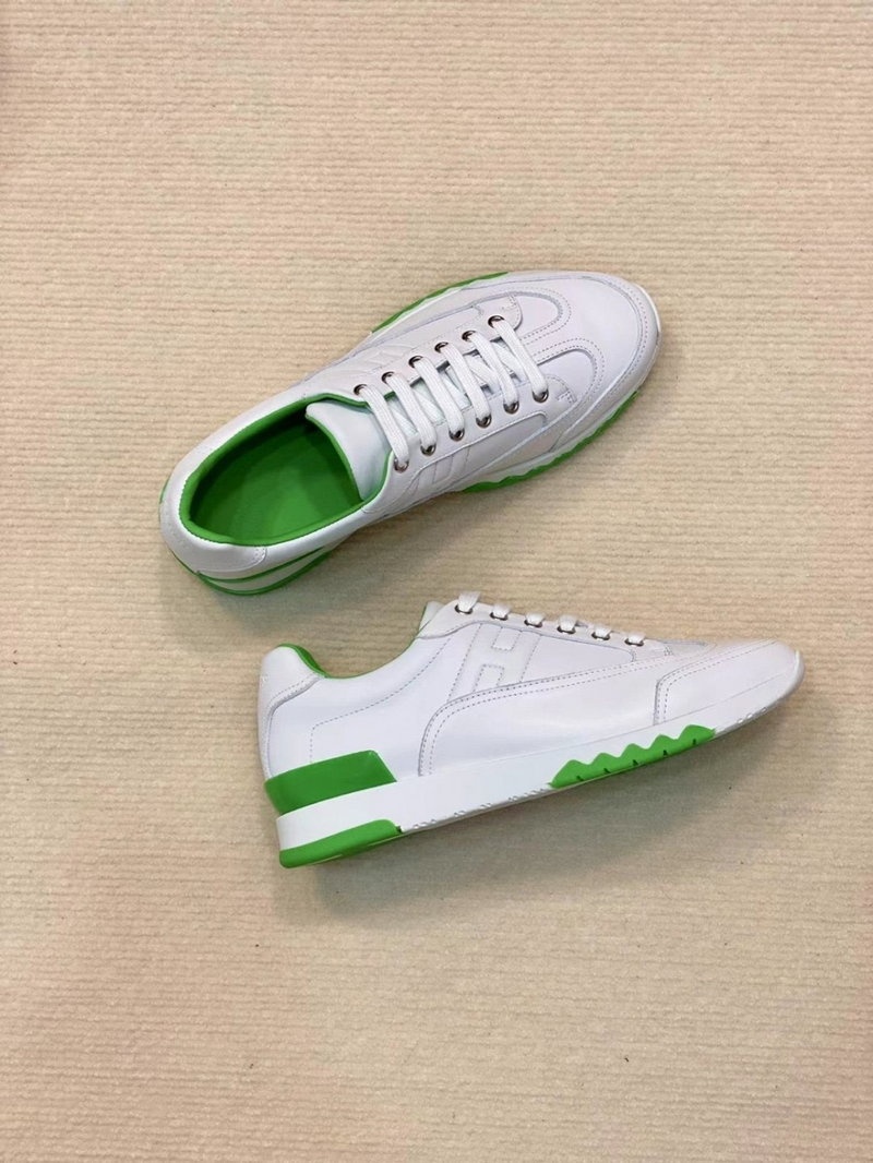 에르메스 트레일 스니커즈 - 화이트 그린