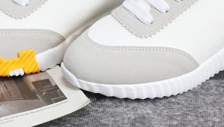 에르메스 바운싱 스니커즈 ( 화이트 블루 & 옐로우 )