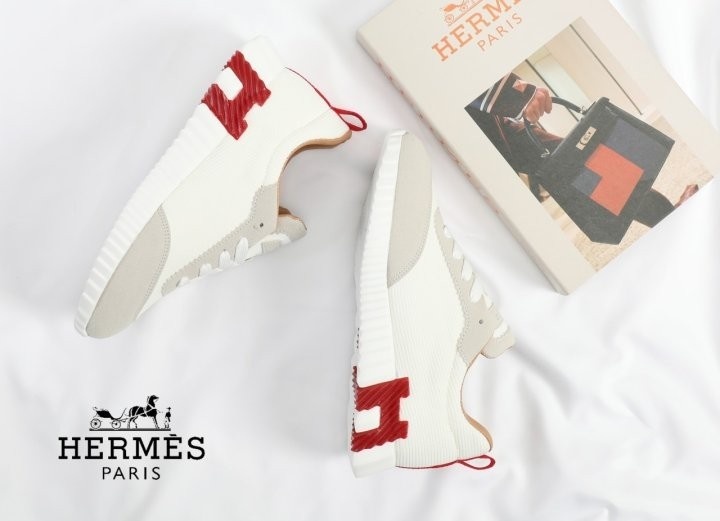 에르메스 바운싱 스니커즈 ( 화이트 & 레드 )