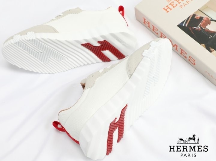 에르메스 바운싱 스니커즈 ( 화이트 & 레드 )