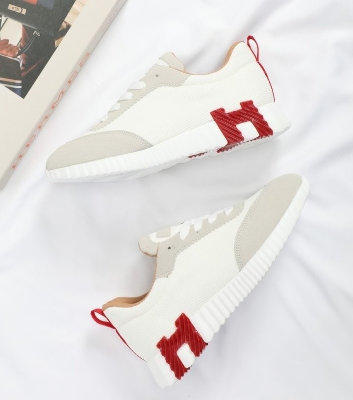 에르메스 바운싱 스니커즈 ( 화이트 & 레드 )