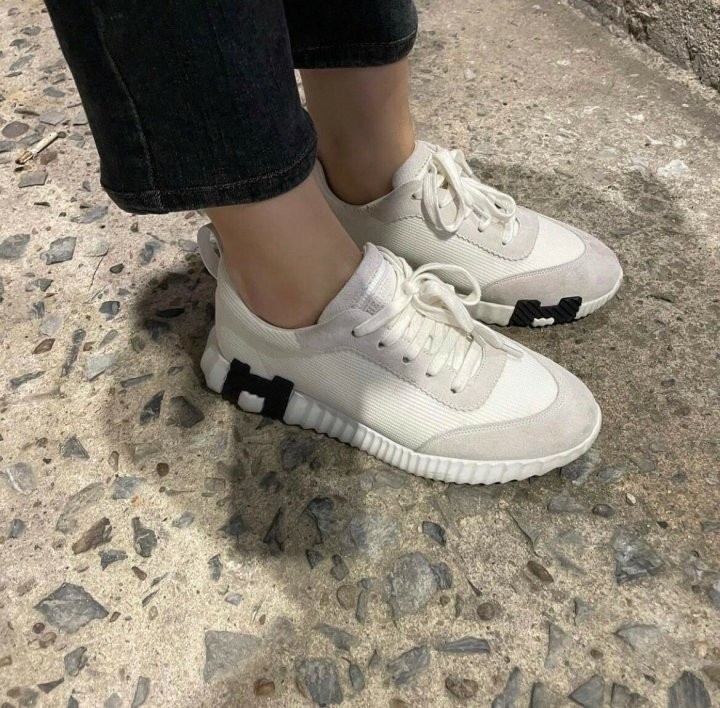 에르메스 바운싱 스니커즈 ( 화이트 & 블랙 )