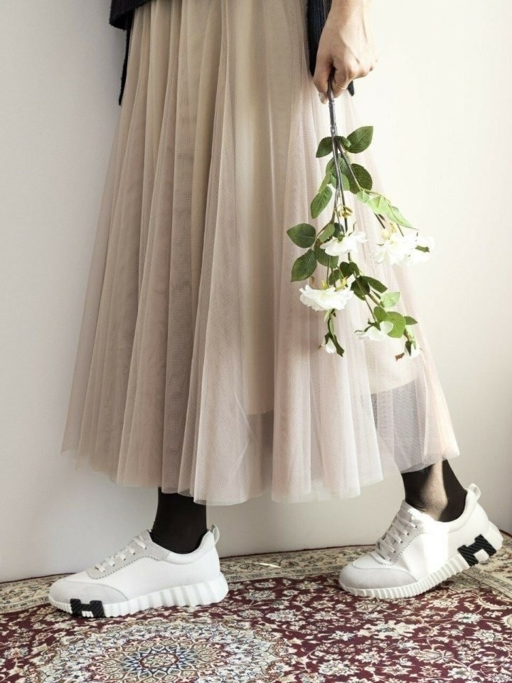 에르메스 바운싱 스니커즈 ( 화이트 & 블랙 )