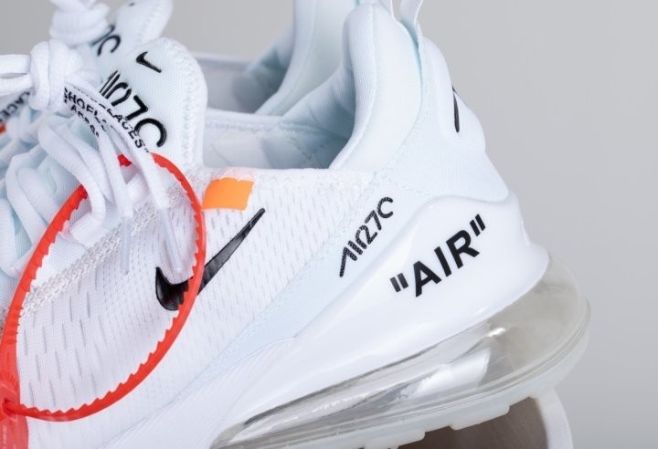 나이키 x 오프화이트 에어맥스 270 - 화이트