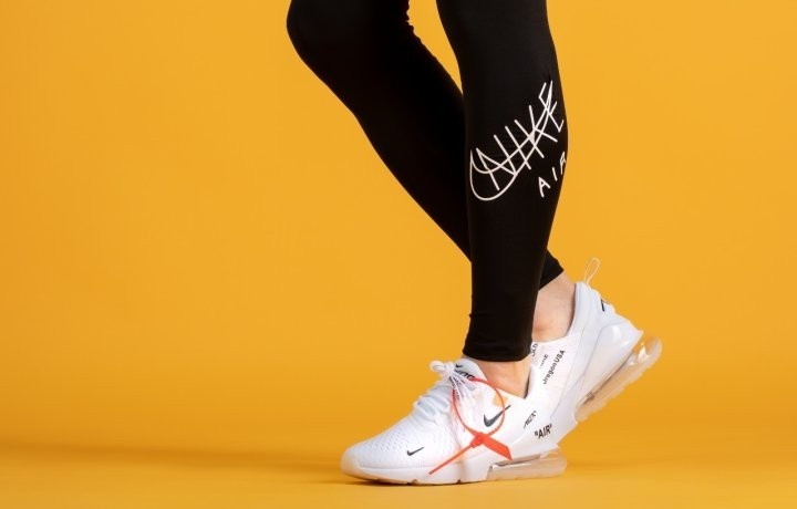 나이키 x 오프화이트 에어맥스 270 - 화이트