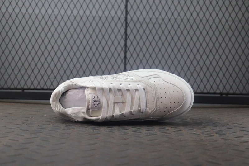 디올 B27 오블리크 로우탑 스니커즈 - 화이트