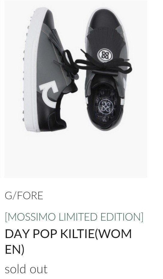 지포어 골프 데이팝 킬티 리미티드에디션 골프화 - 핑크,블랙