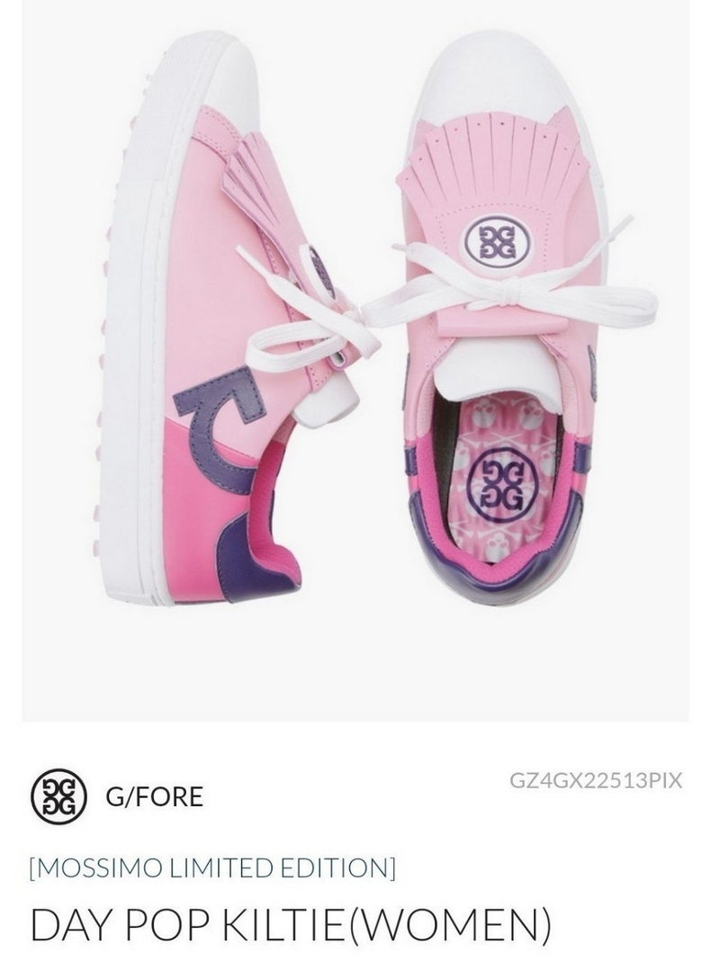 지포어 골프 데이팝 킬티 리미티드에디션 골프화 - 핑크,블랙