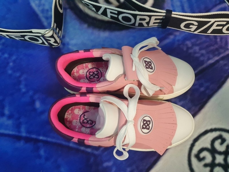 지포어 골프 데이팝 킬티 리미티드에디션 골프화 - 핑크,블랙