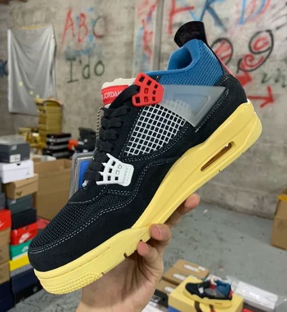 [JORDAN] 조던 4 x 유니온 레트로 오프 느와르