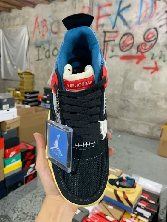 [JORDAN] 조던 4 x 유니온 레트로 오프 느와르