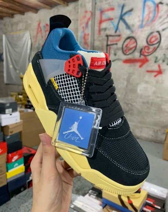 [JORDAN] 조던 4 x 유니온 레트로 오프 느와르