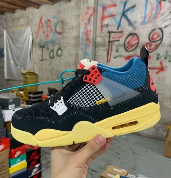 [JORDAN] 조던 4 x 유니온 레트로 오프 느와르