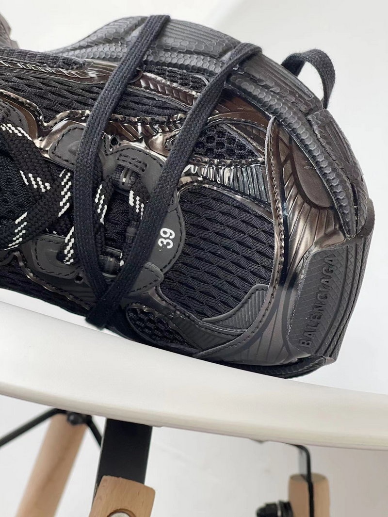 발렌시아가 3XL 트레이너 뮬 블랙 -해외배송-