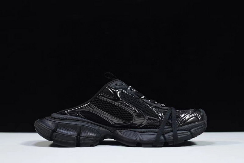 발렌시아가 3XL 트레이너 뮬 블랙 -해외배송-