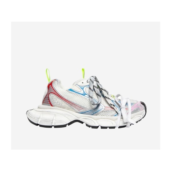 발렌시아가 3XL 스니커즈 화이트 레드 블루 -해외배송-