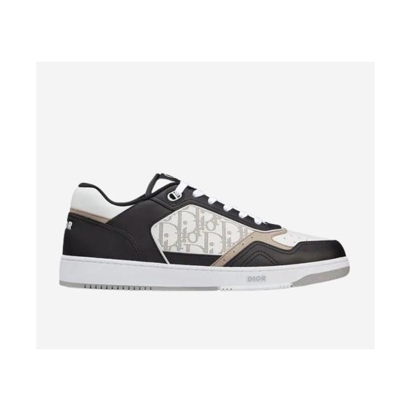 디올 B27 로우탑 스니커즈 블랙 화이트 베이지 -해외배송-