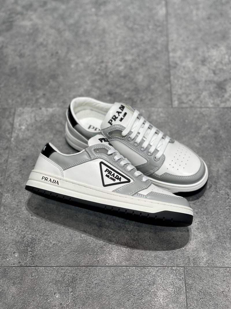 프라다 다운타운 레더 스니커즈 (3COLOR) -해외배송-