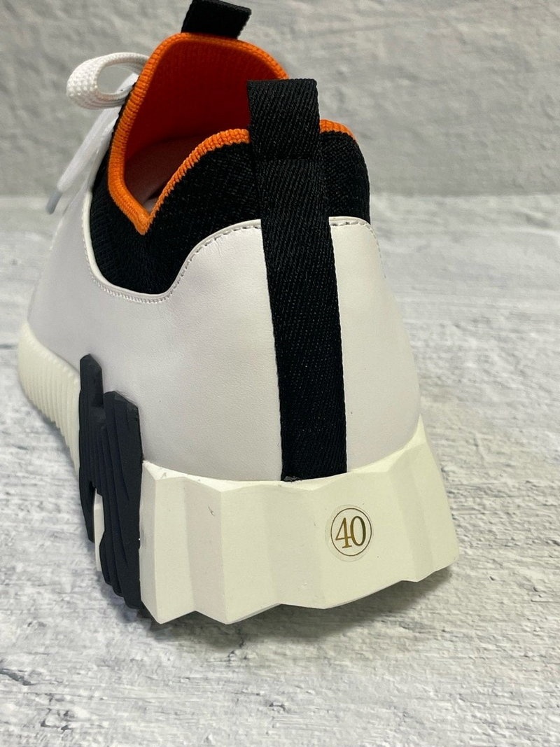 에르메스 디파트 스니커즈 니트 & 느와르 블랑