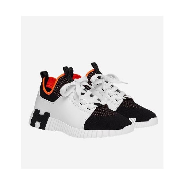 에르메스 디파트 스니커즈 니트 & 느와르 블랑