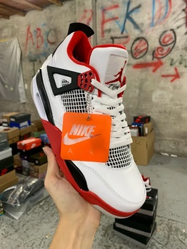 [JORDAN] 에어 조던 4 레트로 파이어 레드 -해외배송-