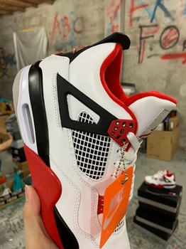 [JORDAN] 에어 조던 4 레트로 파이어 레드 -해외배송-