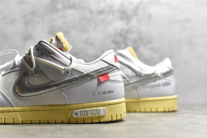 나이키 x 오프화이트 덩크 로우 더 50 - 로트 1 -해외배송-