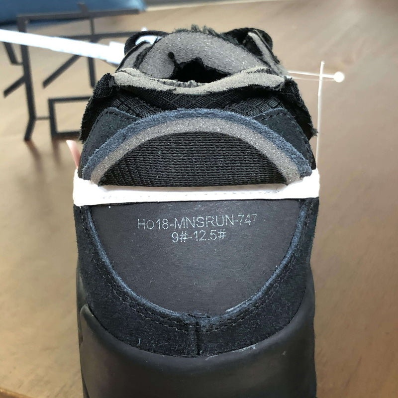 나이키 x 오프화이트 에어맥스 90 V2 블랙 화이트