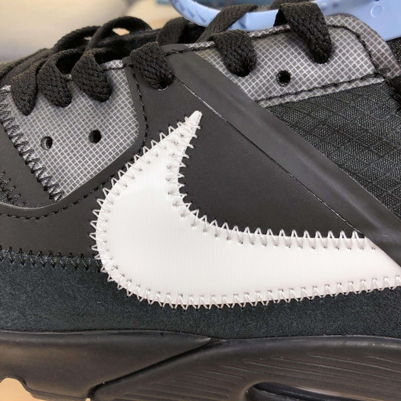 나이키 x 오프화이트 에어맥스 90 V2 블랙 화이트