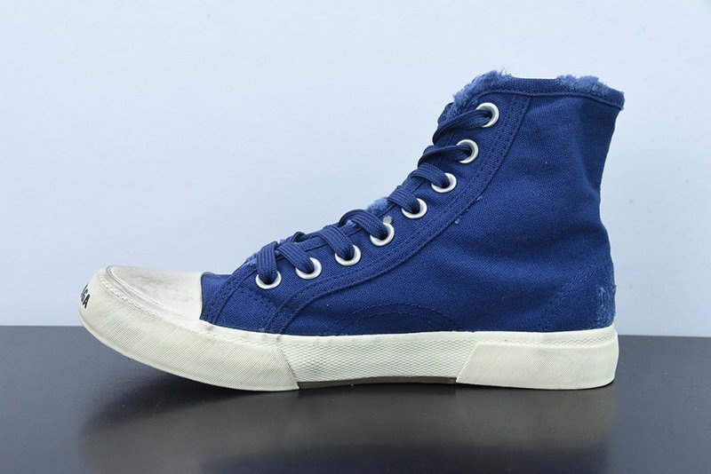 발렌시아가 파리 하이탑 트레이너 블루 -해외배송-