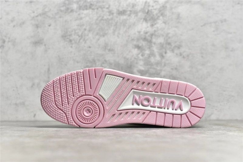 루이비통 LV 트레이너 스니커즈 모노그램 - 핑크