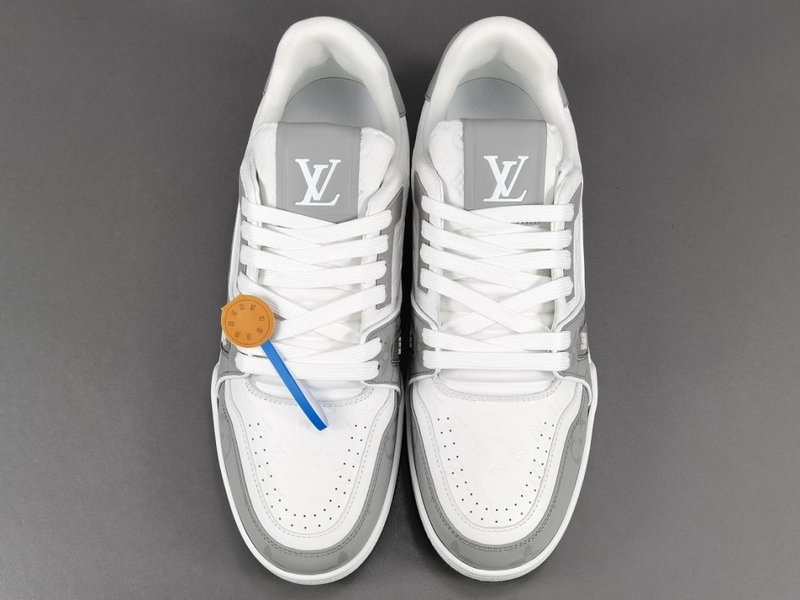 루이비통 넘버 54 LV 트레이너 스니커즈 그레이 -해외배송-