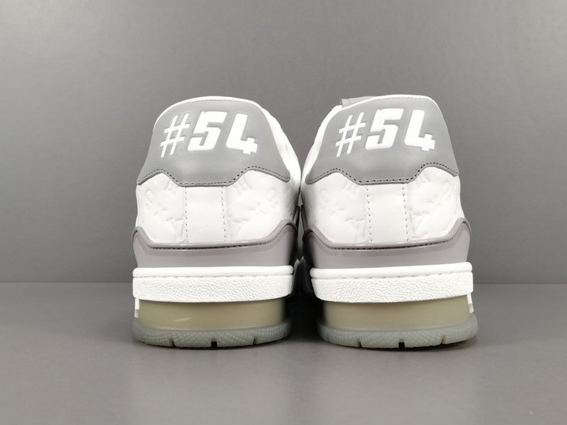 루이비통 넘버 54 LV 트레이너 스니커즈 그레이 -해외배송-