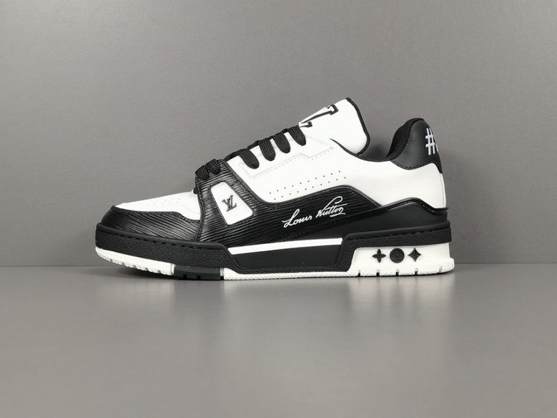 루이비통 넘버 54 LV 트레이너 스니커즈 블랙 -해외배송-