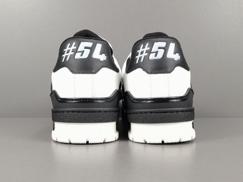 루이비통 넘버 54 LV 트레이너 스니커즈 블랙 -해외배송-