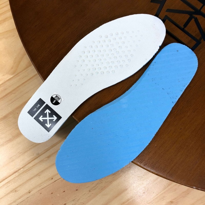 나이키 조던 1 x 오프화이트 레트로 하이 시카고 더 텐