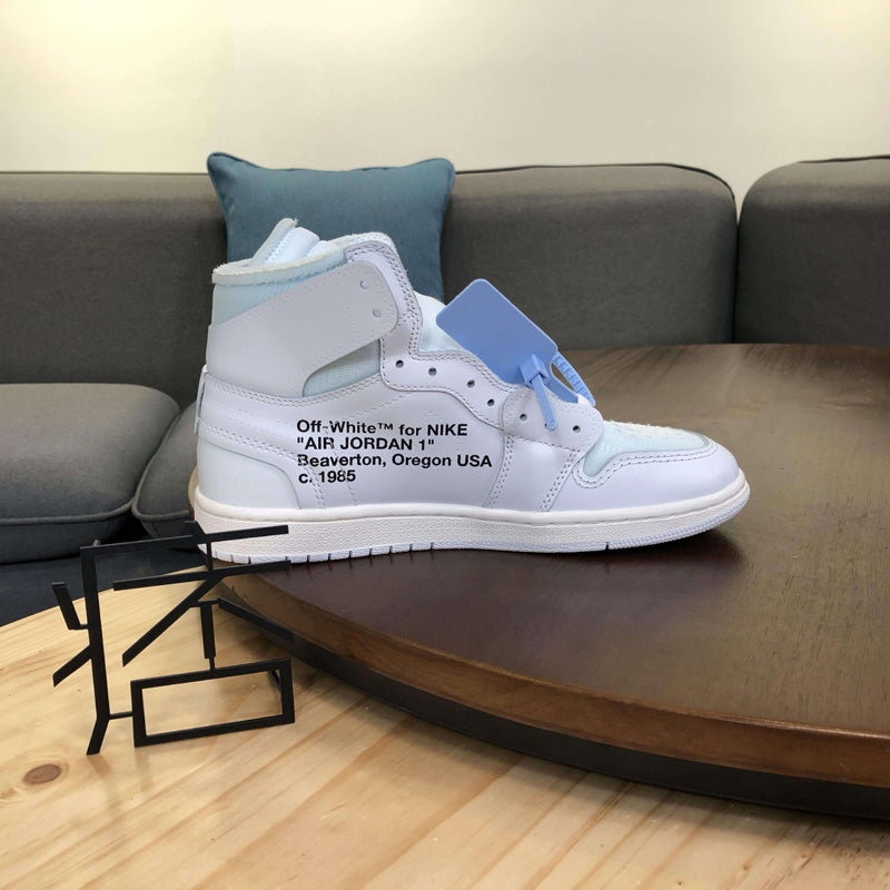 나이키 조던 1 x 오프화이트 레트로 하이 화이트