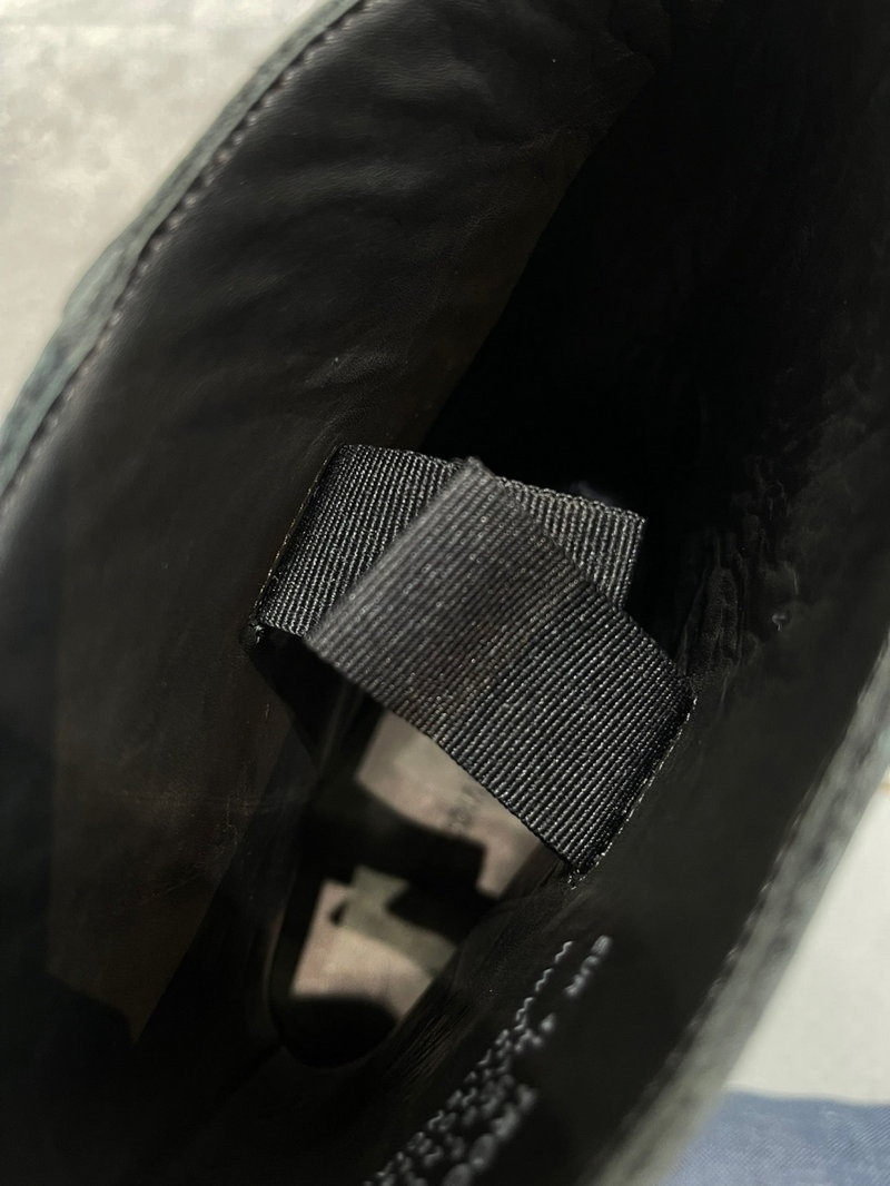 발렌시아가 트루퍼 레더 부츠