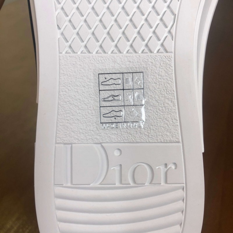 디올 B23 오블리크 스니커즈 - 하이탑