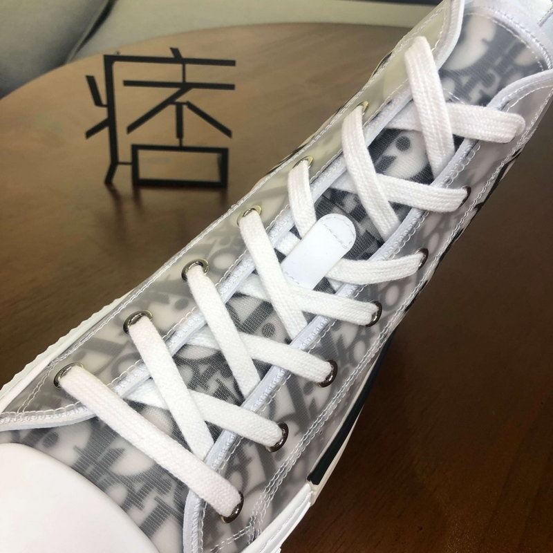 디올 B23 오블리크 스니커즈 - 하이탑