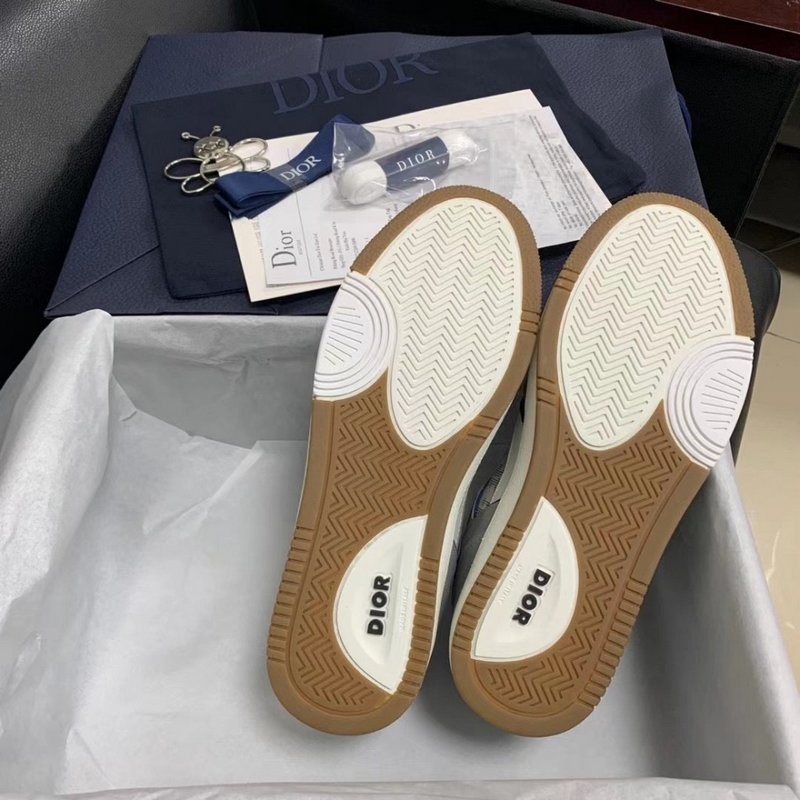 디올 B27 오블리크 로우탑 스니커즈 - 갤럭시 (블루 그레이)