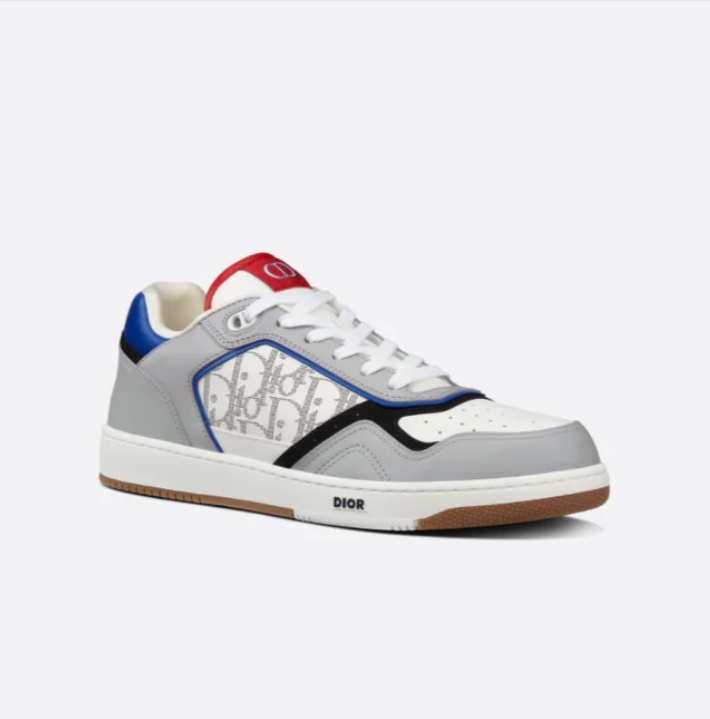 디올 B27 오블리크 로우탑 스니커즈 - 갤럭시 (블루 그레이)