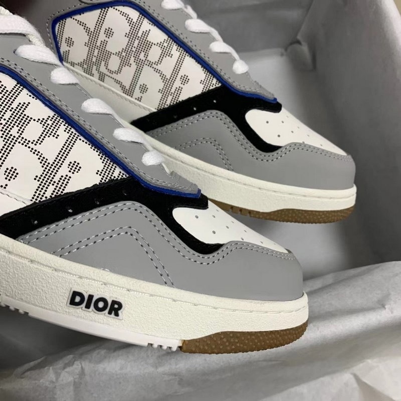 디올 B27 오블리크 로우탑 스니커즈 - 갤럭시 (블루 그레이)