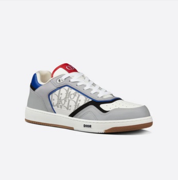 디올 B27 오블리크 로우탑 스니커즈 - 갤럭시 (블루 그레이)