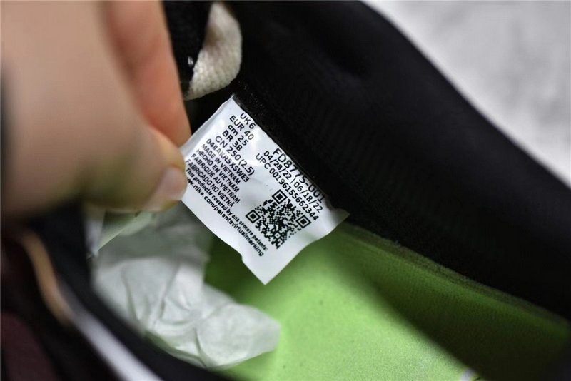 HUF X 나이키 콜라보 덩크로우 샌프란시스코 ( 블랙 )