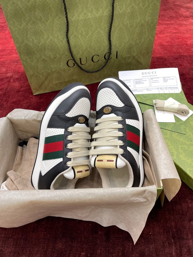 구찌 스크리너 블랙/화이트