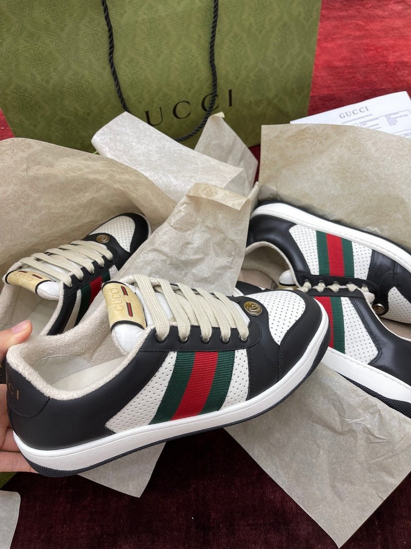 구찌 스크리너 블랙/화이트